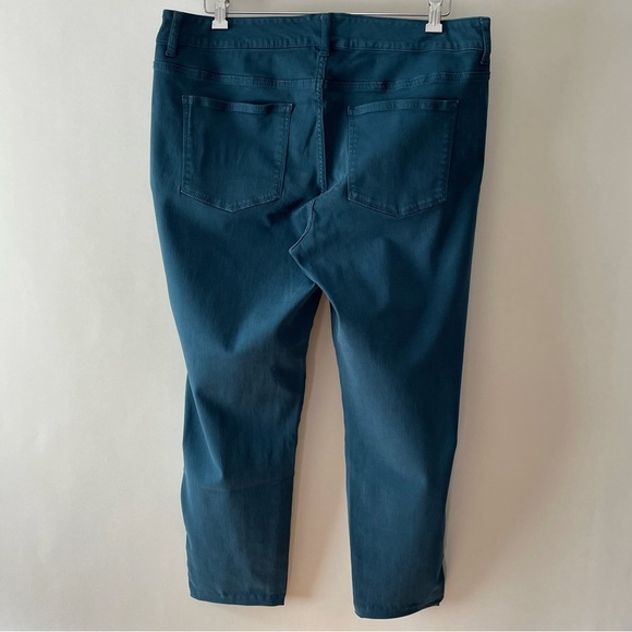 Maurice’s Teal High Waisted Jeggings Size 18W Reg (Hemmed to Petite Length) - Picture 10 of 16